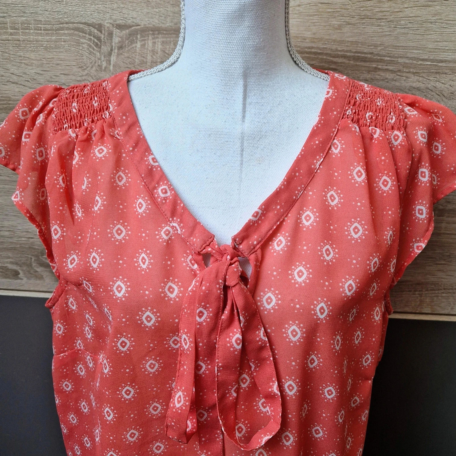 Blusa transparente Tissaia Talla 46 – photo 2
